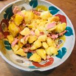 焼き豚ポテサラ