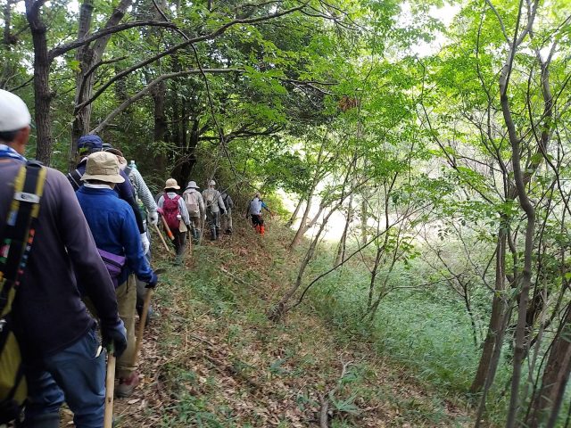 里山の散策