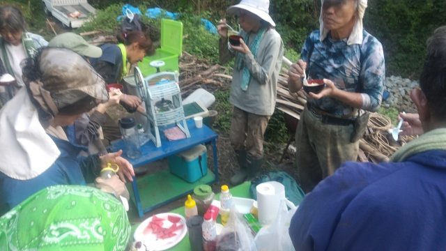 二日目のカキ氷