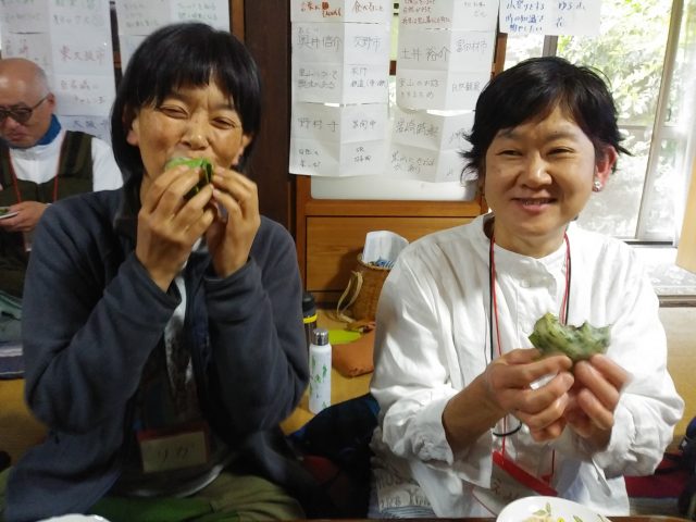 山帰来餅おいしい！