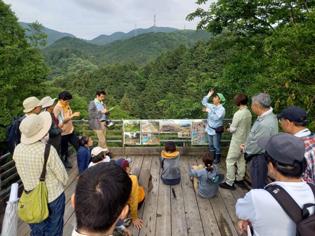 土砂崩れの経緯説明
