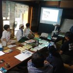 土中生態系の座学