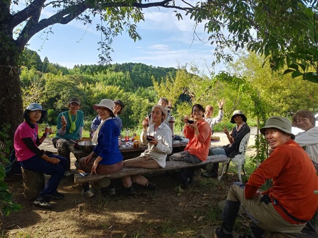 カキ氷でほっと一息