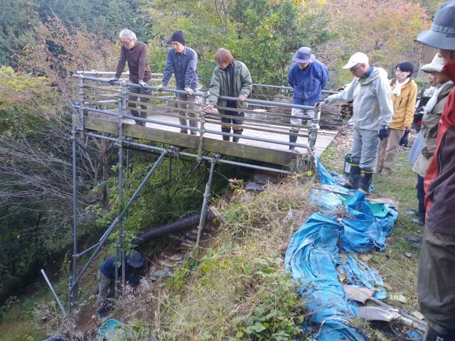 斜面の見立て中