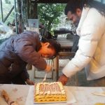 ケーキのデコレーション