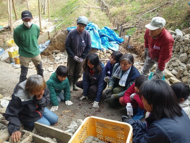 石積みのレクチャー