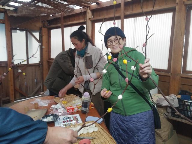 餅花づくり