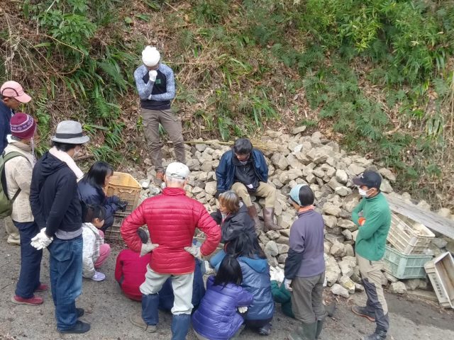 石積みのレクチャー