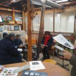 春節のお話を聞く