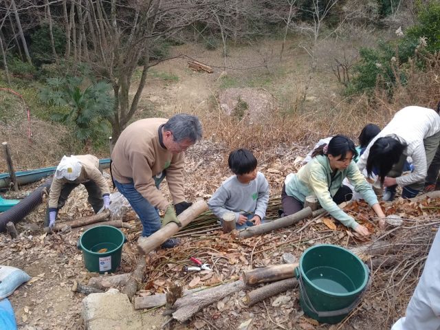 子供たちも頑張りました。