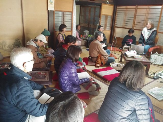 坂田氏の座学をきく