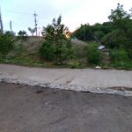 溝が石敷きになりました。