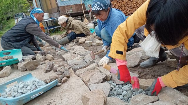 石の並べ方がむずかしい