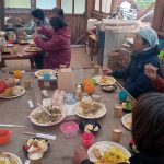 ホッと一息のランチ風景